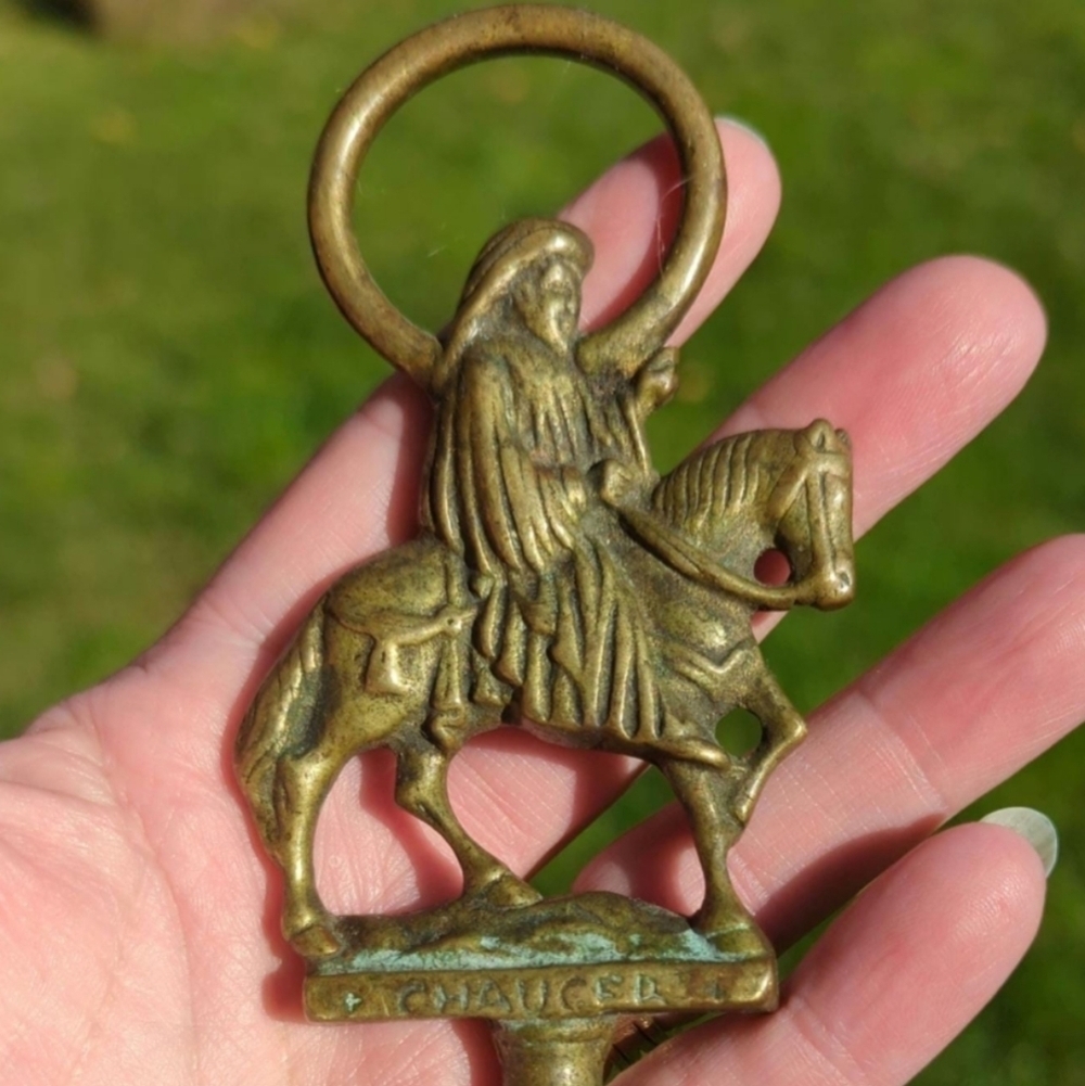 Chaucer Brass Corkscrew